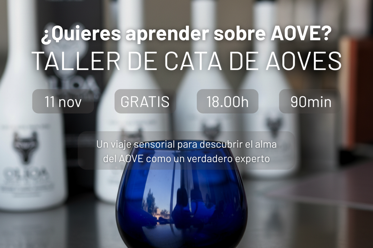 Taller GRATUITO de Cata de Aceites de Oliva